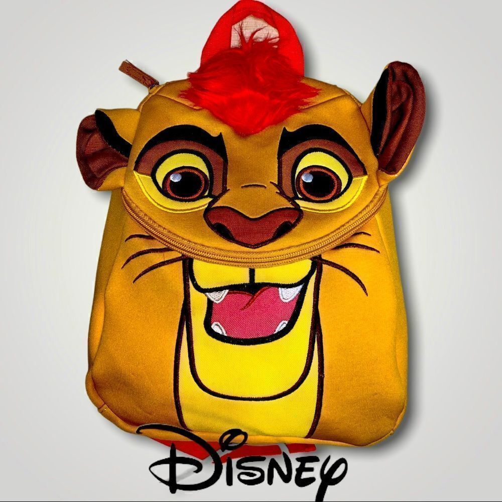 RARE SIMBA Lion KING Disney Store Backpack 3D Cub